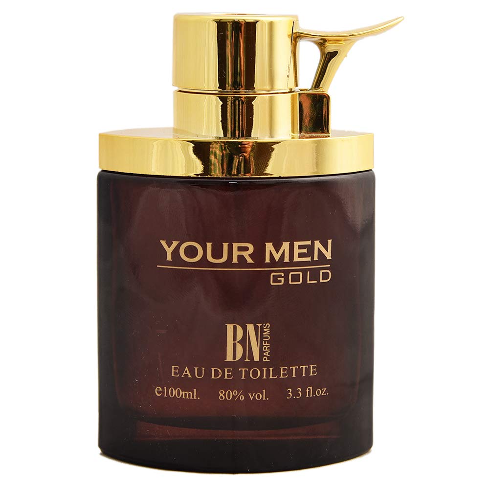 Bn Your Men Gold Eau de Toilette for Men 100ml