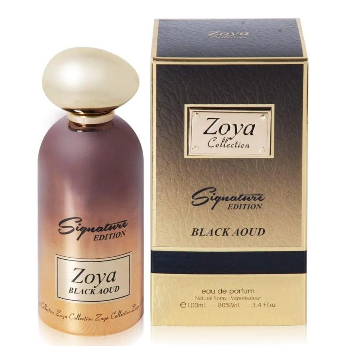 Zoya Collection Sig Black Aoud Eau de Parfum 100Ml