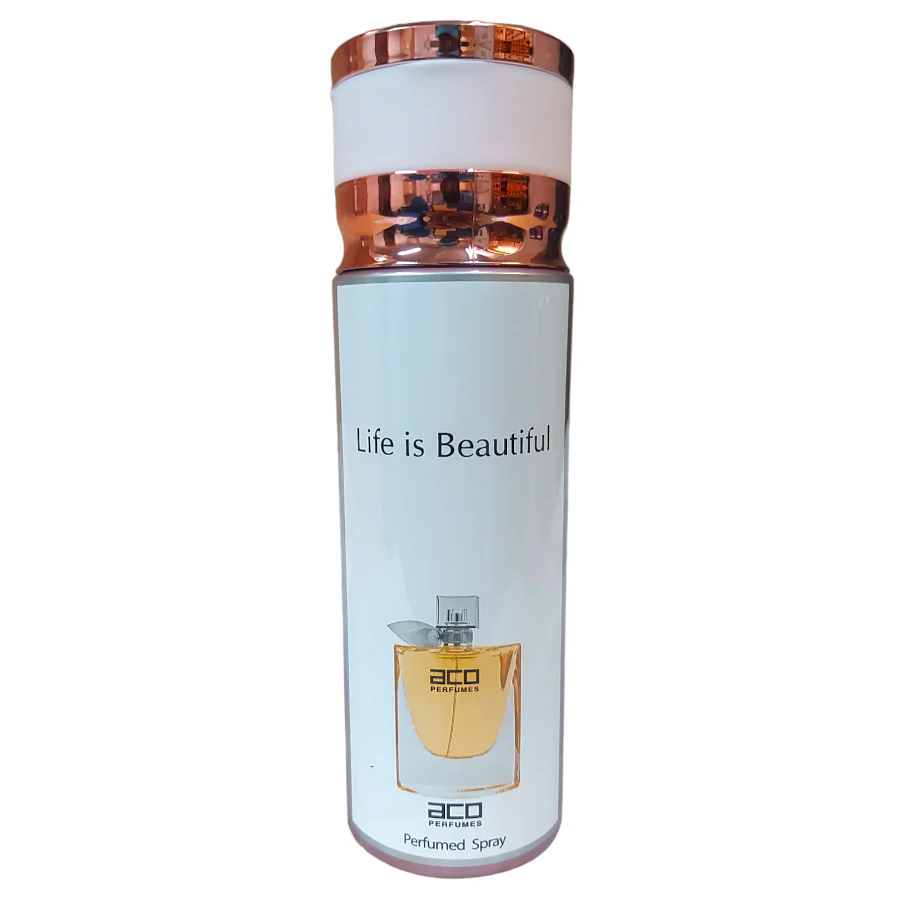 Aco Life Is Beautiful Deodorant 200ml