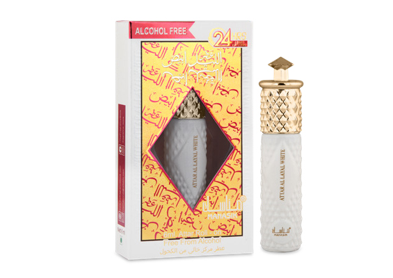 Manasik Rollon Attar Al Layle White 6ml