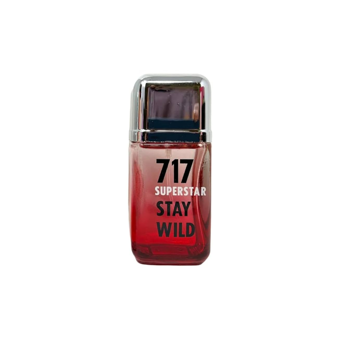 717 Superstar Stay Wild for Men (FC) Aromatic Spicy fragrance for men. 3.4 Fl Oz. Eau de Parfum