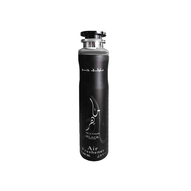 Lattafa Air Freshener Mahir Black 300Ml