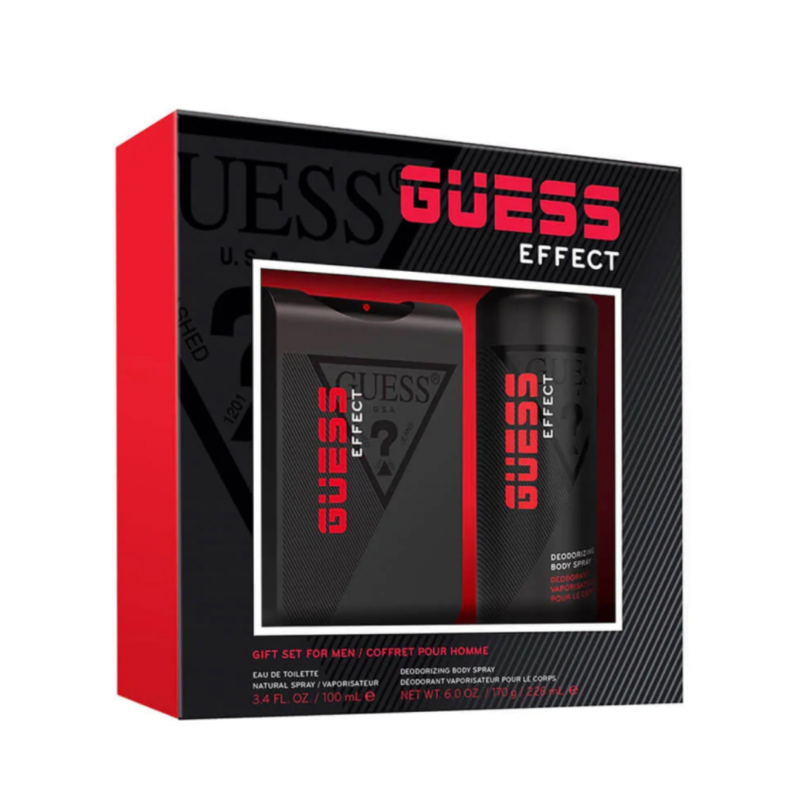 Guess Effect For Him Eau De Toilette 100Ml 2-Piece Set