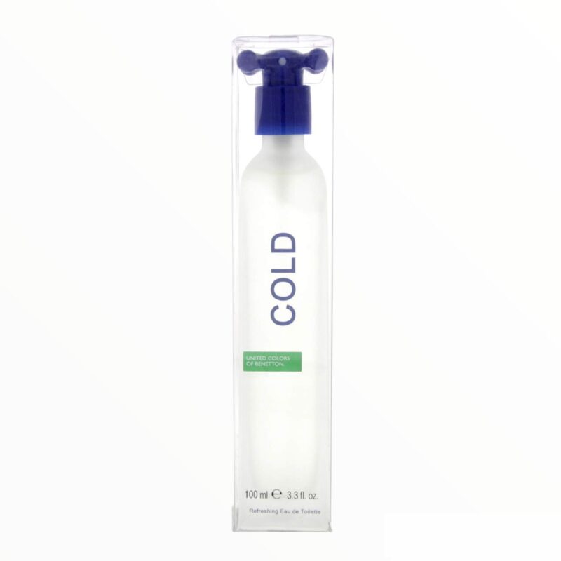 Benetton Cold Silver Eau De Toilette For Him 100Ml