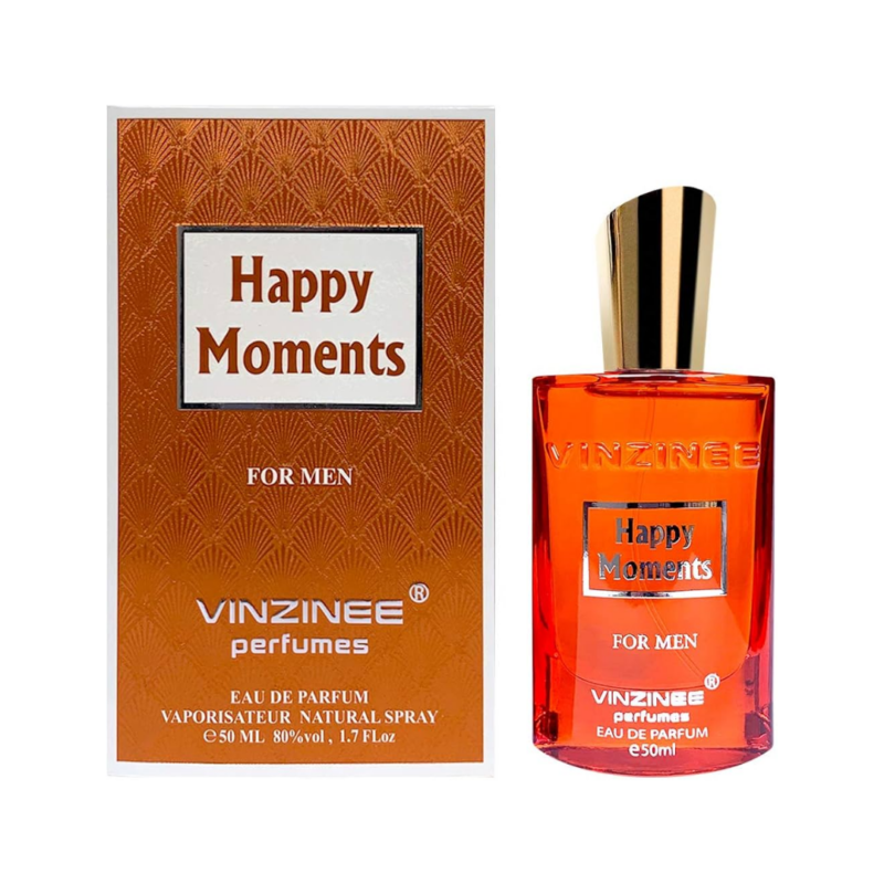 Vinzinee Happy Moment For Men Eau de Parfum 50Ml