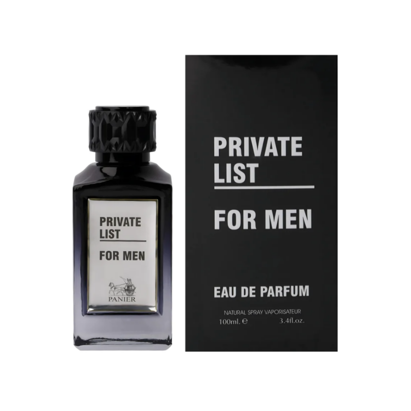 Panier Private List For Men Eau de Parfum 100ml